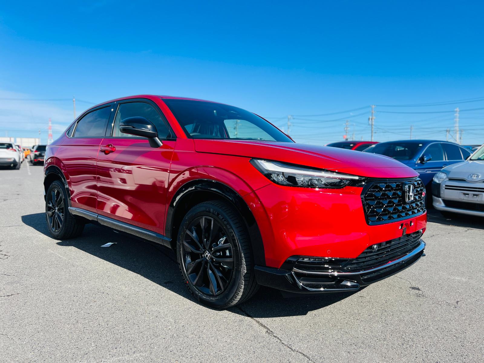 Honda Vezel RS RED 2025 FRONT VIEW for sale sri lanka