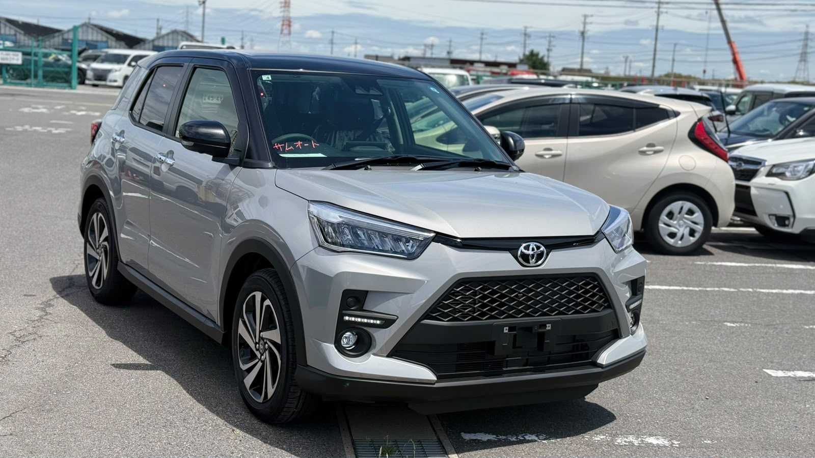 Toyota Raize 2026 for sale Sri Lanka gray compact automatic petrol SUV