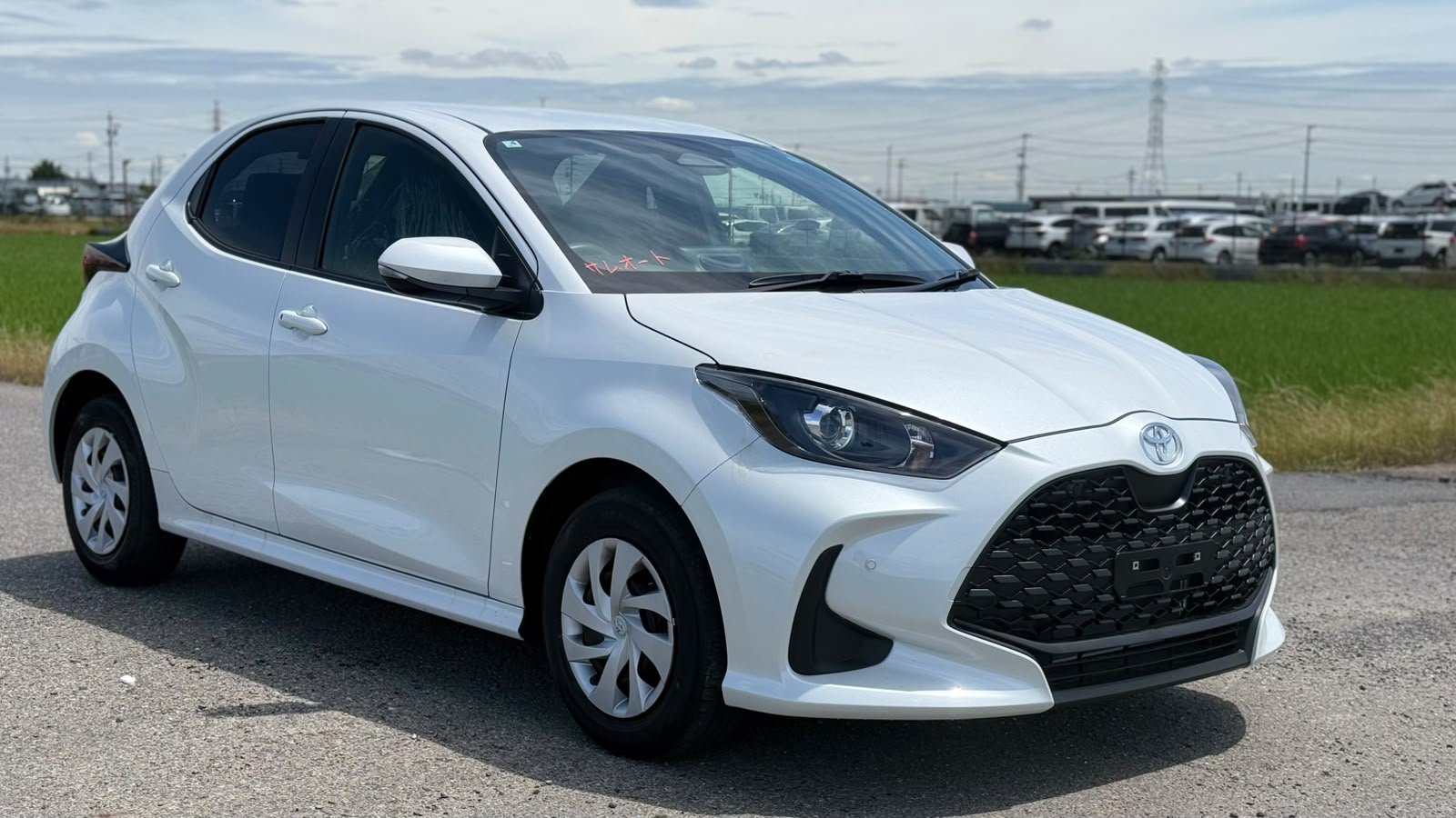 2025 Toyota Yaris hatchback for sale in Sri Lanka pearl exterior